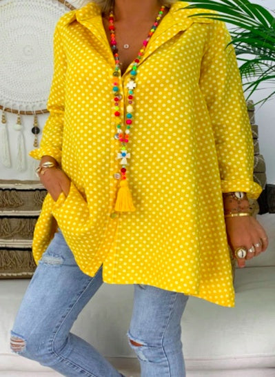 Tunique Femme à Manches Longues - Style Loose et Léger