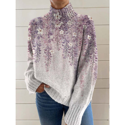 Nouveau haut décontracté imprimé abstrait de Noël