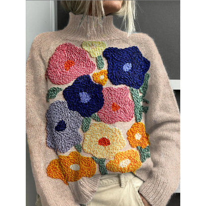 Nouveau haut décontracté imprimé abstrait de Noël