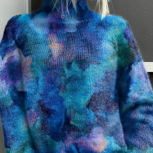 Nouveau haut décontracté imprimé abstrait de Noël