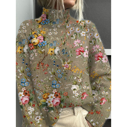 Nouveau haut décontracté imprimé abstrait de Noël